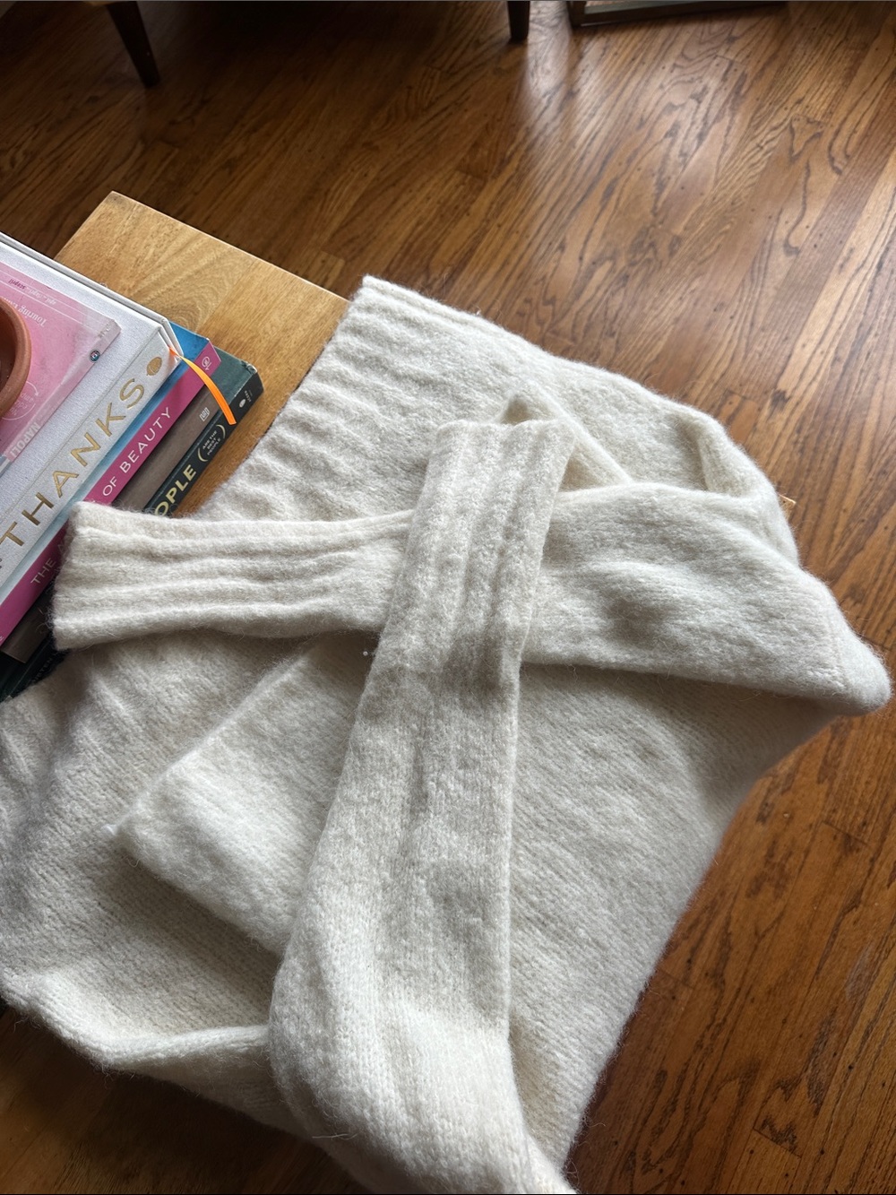 Vince Cream Knit Women's Sweater